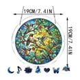 thumbnail image 5 of Acrylic Puzzles Suncatcher, 7.4 Inch Hummingbird Window Suncatcher Acrylic Puzzle, DIY Acrylic Suncatcher Jigsaw Puzzle Home Decor Art Gift, 5 of 5