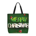 thumbnail image 1 of Balery Merry Christmas Bolsa de Mano para Mujeres con Cremallera, Bolsa de Gimnasio con Compartimentos, Bolsa para Laptop, Bolsa para Trabajo, 1 of 6