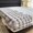 B, variant on ZEMZYL Velvet Bed Sheet Synthetic Mattress Cover Breathable Plaid Flannel Quilt Soft Checkered Bed Protector Cosy For Home