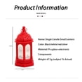 thumbnail image 4 of Ramadan European Candle Light Moroccan Style Mini Plastic Hexagonal Wind Light Led Electronic Candle Light Decoration, 4 of 7
