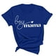 thumbnail image 1 of Fiudx Camisetas para Mujer Tops con Estampado de Moda para Mujer, Blusa de Manga Corta, Camisetas Divertidas con Cuello Redondo, 1 of 3