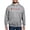 Graphite Gray, variant on - Delta Chi Fraternity Full Color Logo Sweatshirt - Pullover Hoodie, Hooded Sweatshirt