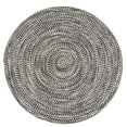 thumbnail image 1 of Colonial Mills Tapis KA78R096X096 Kaari Tweed Rond Tressé Tapis Noir Électrique - 8 Pi., 1 of 1