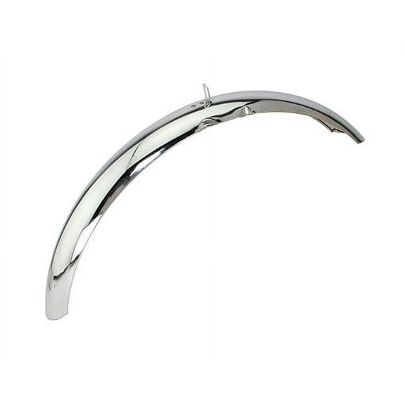 Chrome 26" Classic Standard Front Fender. Front Fender only. Bike Part for Cruiser, Trike, Beach Cruiser, Bicycle Part