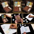 thumbnail image 4 of Juego de papelería de regalos de Harry Potter con varita para cuaderno, bolígrafo, juego de escritura de cartas con sobres y pegatinas, 4 of 6