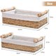thumbnail image 5 of Paper Rope Decorative Toilet Paper Baskets & Bathroom Organizer for Toilet Tank Top, Shelves, Bedroom, Countertop,Home,Office Storage Bins, 2 Pack,Beige, 5 of 5
