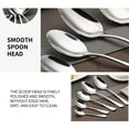 thumbnail image 4 of Leodye Dinner Spoons 1 Piece, Stainless Steel Tablespoons, Soup Spoons, Dessert Spoons, Kitchen or Restauran,Dishwasher Safe, 4 of 5