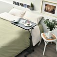 thumbnail image 4 of Overbed Rolling Table Over Bed Laptop Tray Tilting Top Gary, 4 of 10