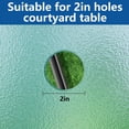 thumbnail image 4 of Ebaokuup 2-Pack 2" Patio Table Umbrella Hole Ring Plug Set for Outdoor Tables, 4 of 8