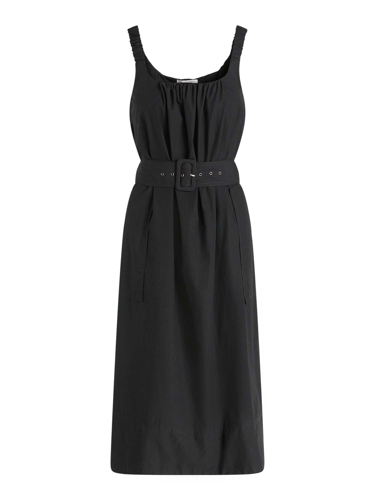Free Assembly Women's and Women's Plus Belted Cotton Utility Midi Dress, Sizes XS-4X