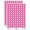 Hot Pink, variant on Test Result Fail 200+ Round Stickers - Red - Gloss Finish - 0.50" Size