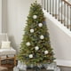 thumbnail image 5 of Christmas White Decoration 3pcs Boutique Bead Chain Foam Christmas Set Christmas Tree Hanging Decoration Scene Layout, 5 of 6