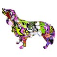 thumbnail image 1 of Figuras de caballos, carro creativo, Pycong, moderno, Aquiles, artesanías, animales, perros, figura de animal, figura decorativa, estatua, decoración del hogar para el hogar, perro Púrpura, 1 of 8