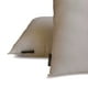 thumbnail image 3 of Funda de almohada decorativa HomeCentric lisa, gris claro, paquete de 2, 35 x 35 cm (14 x 14 pulgadas). Funda de almohada de seda artística lisa y lisa para sofá, estilo moderno liso - Lujo gris, 3 of 7