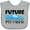 AC-Heather Grey, variant on Inktastic Future Pit Crew Blue Race Car Boys or Girls Baby Bib
