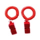 thumbnail image 5 of Silbatos de Seguridad de Supervivencia Súper Ruidosos Baoblaze 2 Piezas Silbato de emergencia D rojo, 5 of 5