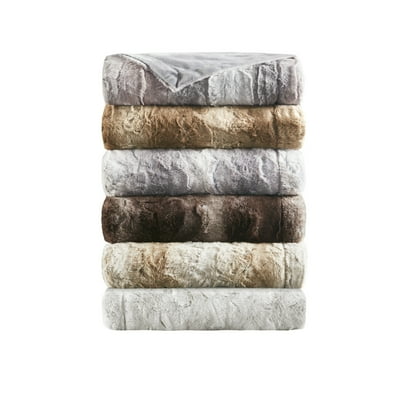Cannon faux fur throw sale