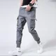 thumbnail image 3 of Pantalones Cargo para Hombre Joggers Verano Negro Pantalones Hombre Harem Nuevo en Pantalones Regular Fit Largo Techwear Algodón Spandex Calle Nailon, 3 of 5