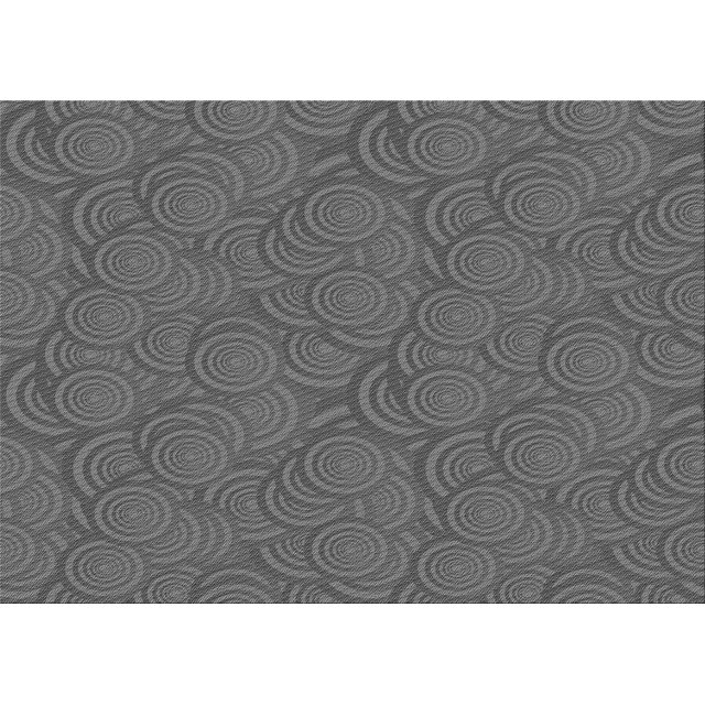 Ahgly Company Tapis d'Intérieur Rectangulaire Transitionnel Gris Lavable à la Machine, 6 Pieds x 9 Pieds