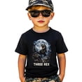thumbnail image 2 of 3rd Birthday T-Rex Shirt for Boys & Girls - Three Rex Dinosaur Party Toddler Graphic Tee Black Shirt 3T, 2 of 8