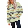thumbnail image 2 of Fashion Pullover Hoodies for Women Trendy Plus Size Loose Fitting Solid Color Long Sleeved Hoodie Sports Top, 2 of 5