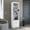 White, variant on 5-Shelf Bar Cabinet | Holds 12 Bottles & Snacks | TSCA Compliant Solid Wood+MDF | Freestanding in Your Home