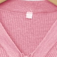 thumbnail image 3 of MEZZALL Girls Ballet Dance Crop Tops Sweater Long Sleeve Sport Sweatshirt With Thumb Hole Versatile Toddler Knitwear, Pink, 3-4 Years, 3 of 4