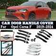 thumbnail image 2 of For Opel Corsa F 2020 Accessories 2019~2024 Vauxhall Corsa LHD Door Handles Covers Exterior Scratch Protective Decor, 2 of 7