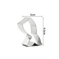 thumbnail image 1 of Variety Styles Stainless Steel Easter Biscuit Cutter Easter Rabbit Eggs Carrot Cookie Mold Kitchenware Cookie Cutter Baking Tool, 1 of 5