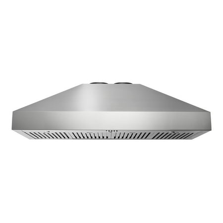 Thor Kitchen 48 Inch Proessional Wall Mount Pyramid Range Hood  14 Inches Tall- TRH48P