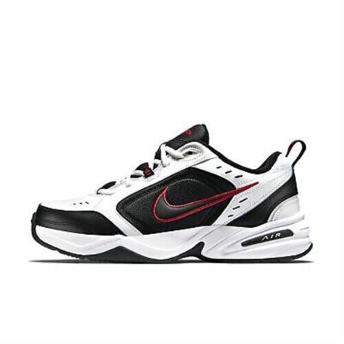 Men's Nike Air Monarch IV (4E) Training Shoe White/Black Size 15 Wide 4E - image 2 of 5
