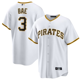 thumbnail image 1 of Camiseta clásica de béisbol blanca de Ji-Hwan Bae de los Piratas de Pittsburgh, con número de estrella bordado.-S, 1 of 2