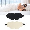 thumbnail image 2 of 2Pcs Sleep Eye Shade Cloud Shape Versatile Comfortable Breathable Skin Friendly Light Blocking Portable Eye Cover for Women Men, 2 of 5