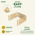 thumbnail image 3 of Greenes Fence Cedar Outdoor Air Conditioning Cover Privacy Screen, 48" W x 48" L x 31" H, 3 of 9