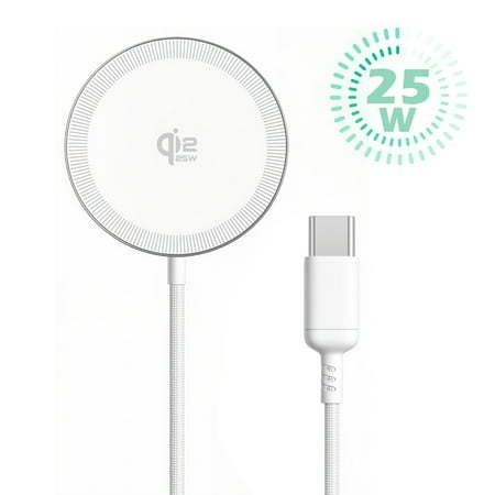 Wireless Charger 25W Phone Charger for iPhone 17 16 15 13 14 12 Series Charging Pad for AirPods 4 3 2 Ideal for Travel Home Office White(1 Pack) Wireless Charger 25W Phone Charger for iPhone 17 16 15 13 14 12 Series Charging Pad for AirPods 4 3 2 Ideal for Travel Home Office White(1 Pack)