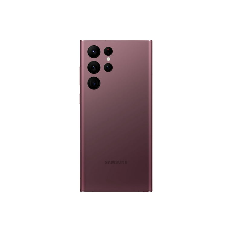 SAMSUNG - Samsung Galaxy S22 Ultra Burgundy 512GB版 Verizon Samsung Galaxy S22 Ultra 512 GB Burgundy - Walmart.com
