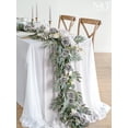 thumbnail image 3 of Flores artificiales N&T NIETING Roses plateadas y grises, 25 unidades, 3 of 8