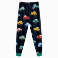 thumbnail image 5 of TOWED22 Toddler Boy Clothes Outfits 2Pcs Long Sleeve Print Round Neck Sweatshirt Top Sweatpants Casual Fall Winter Set(Green,5-6 Y), 5 of 9