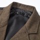 thumbnail image 4 of Camisa de Botón para Hombre, Cuello Retro Sólido Turndown Tanque sin Mangas con Bolsillos, Blusa de Moda Casual, 4 of 9