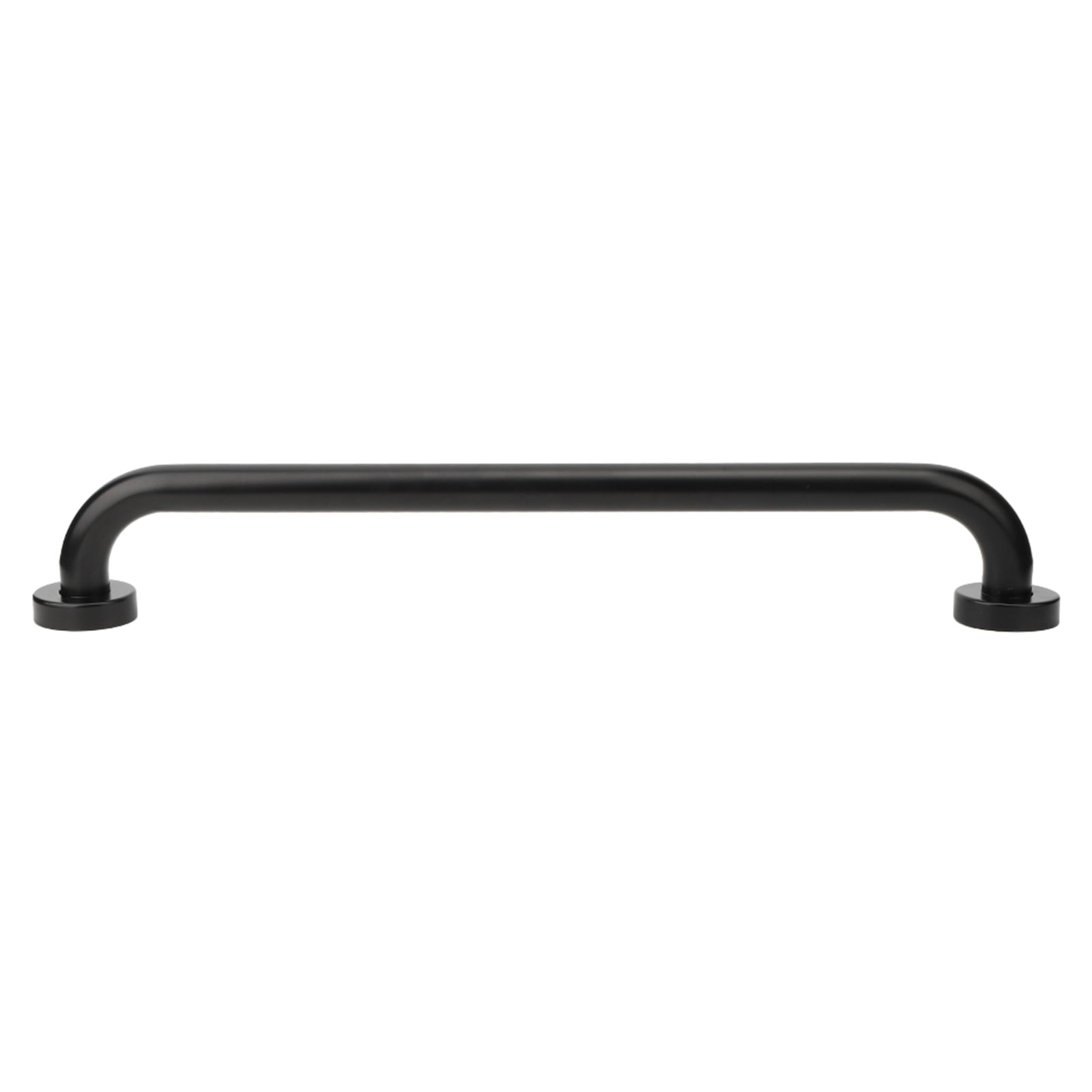 M Buder 19.7 Inches / 50 cm Space Aluminum Bathtub Grab Bar, Black Wall Mount Safety Handrail for Bathroom Shower Tub Anti-Slip Grip Handle Support, Heavy Duty Metal Rail