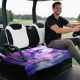 thumbnail image 5 of Uourmeti Golf Cart Seat Covers, Compatible with Golf Carts, Suitable for Club Car Breathable, Moonlight Dolphin Design, 5 of 8