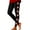 Black, variant on Valentine's Day Leggings for Women Print Control Sport Gym Yoga Fitness Workout Yoga Pencil Pants