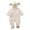 White, variant on KVPLBQFD Girls Red Jumpsuit Toddler Baby Onesies for Baby Girl Bear Hooded Romper Winter Coral Pajamas Autumn Winter Plush Onesie Warm Baby Clothes Boys Clothes Size 8