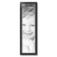 thumbnail image 2 of ArtToFrames 8x29 inch Black Velvet with Silver Picture Frame, Black MDF Poster Frame (4691), 2 of 8