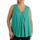 thumbnail image 2 of Body moldeador de verano para mujer, color liso, talla grande, cuello en V, sin mangas, top para mujer, 2 of 7