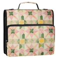 thumbnail image 5 of FORMRS Zipper Binder with Shoulder Strap 2-inch Ring 500 Sheet Capacity File Bag, Retro Pink Stars, 5 of 5