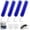 Blue, variant on 4PCS Bendable Microfiber Head, 2026 New Reusable Dust Remover, Fan Brush Cleaner Washable Ldeal, Multi Purpose Dust Removal Brush for Electric Fans Air Conditioning, Home Car Vents, Curtain
