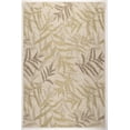 thumbnail image 1 of 8' x 10' Quick Dry Floral Ivory Sand Indoor/Outdoor Rug, 1 of 6