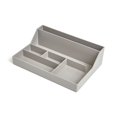 thumbnail image 3 of TRU RED 6-Compartment Plastic Desktop Organizer Gray TR55261, 3 of 3