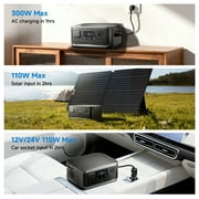 ALLPOWERS VOLIX P300 256Wh Portable Power Station, 300W AC Output, 100W USB-C, LiFePO4 Battery Solar Generator for Camping, RV, Travel, Home Backup & Emergency Use